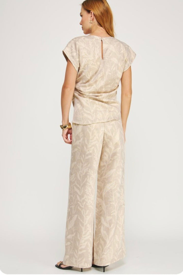 Pale Sun Jacquard Bottoms