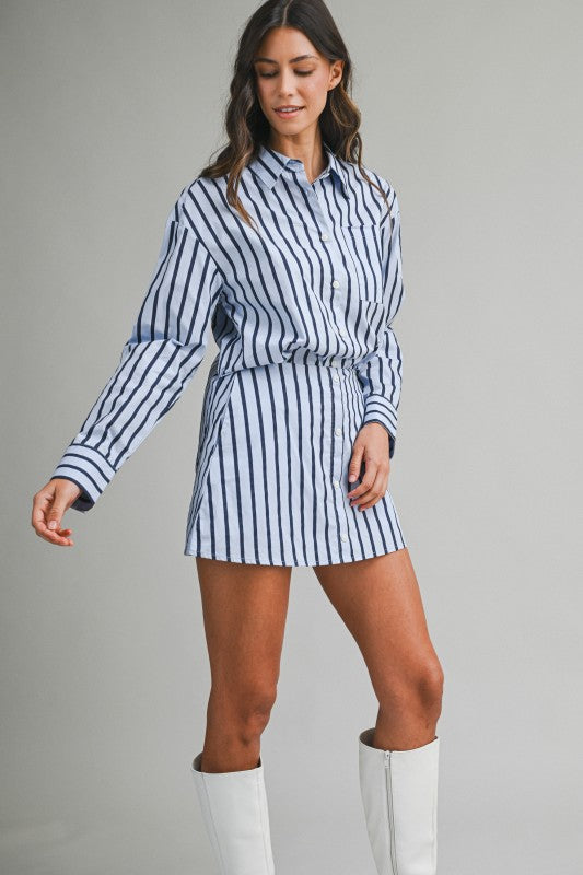 Kiki Stripe Skort