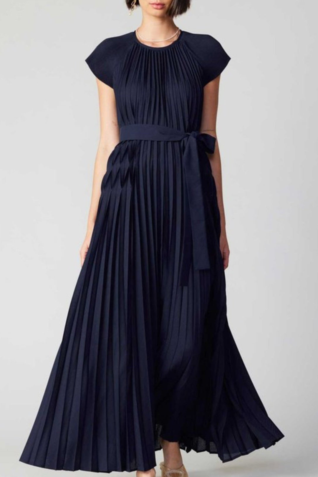 Classic Vibe Pleated Dress