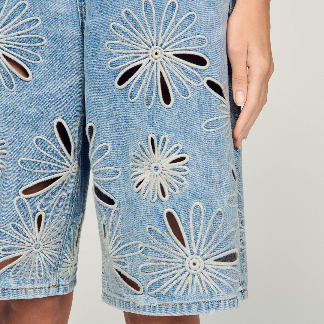 Solana Cutout Bermudas