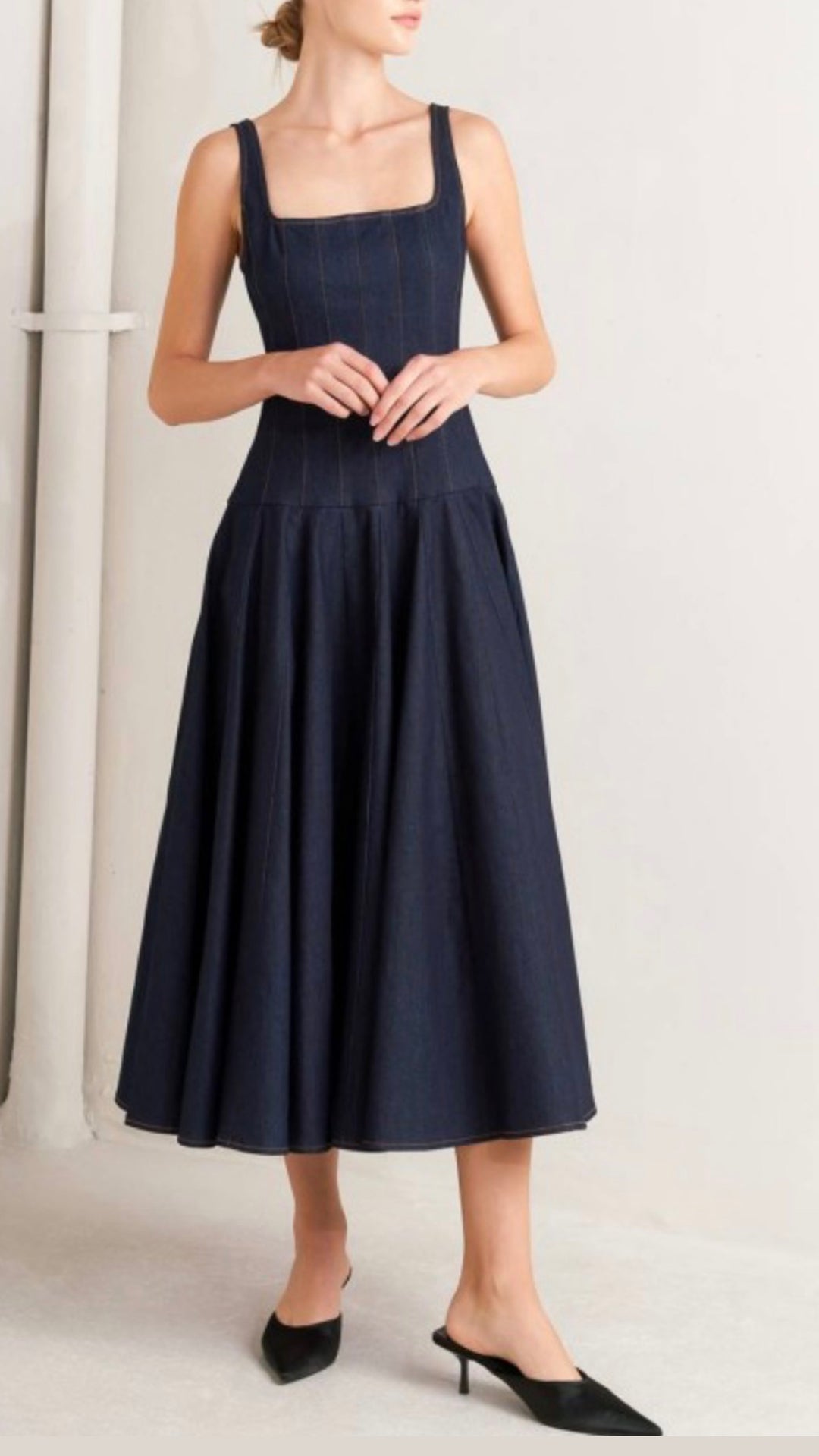 All Too Well Denim Dress