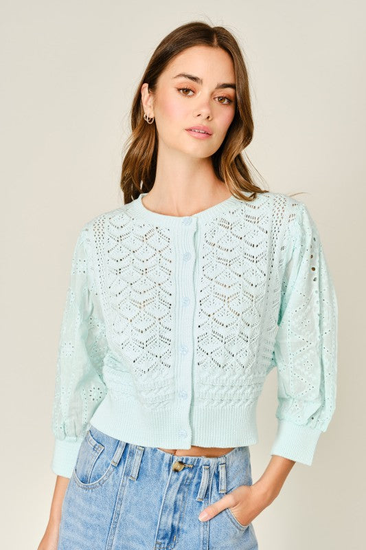 Amber Crochet Cardigan