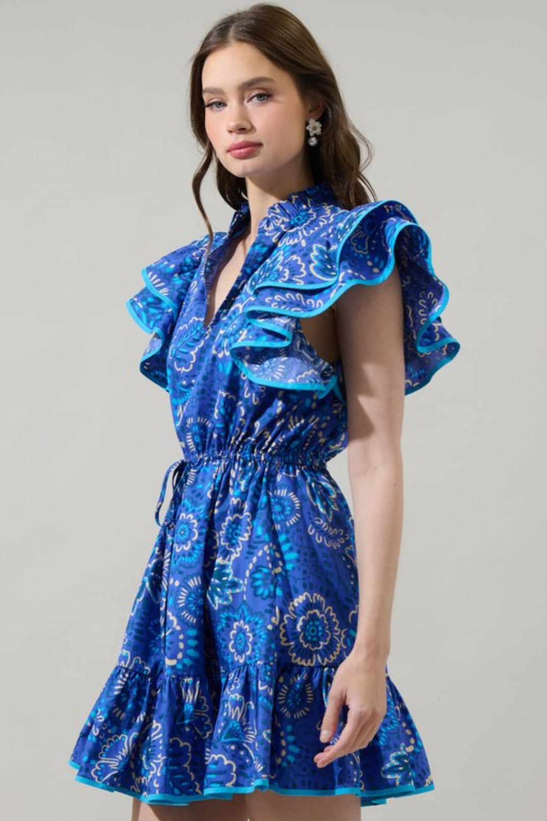 Kenner Ruffle Mini Dress