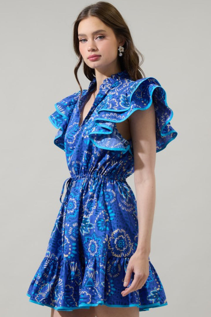 Kenner Ruffle Mini Dress