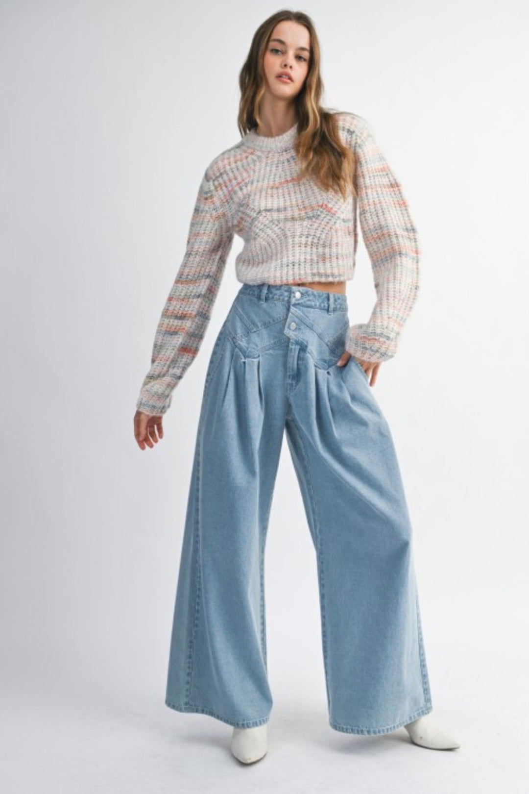 Bloomridge Pintuck Jeans