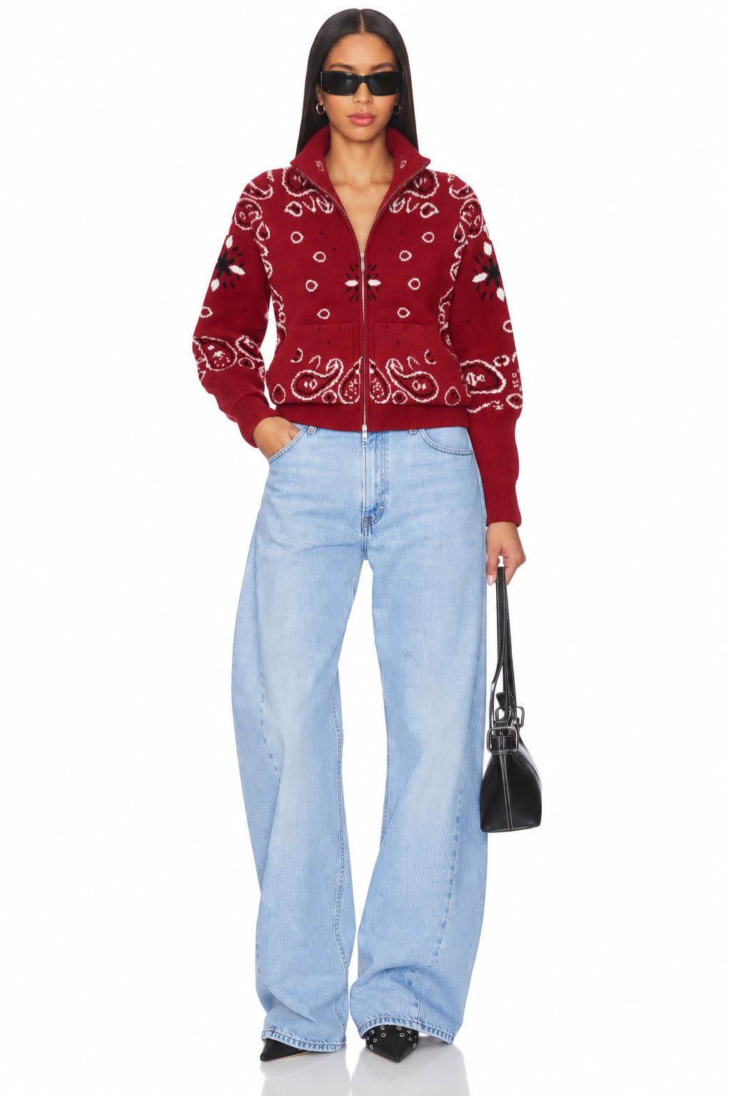 Ana Bandana Cardigan