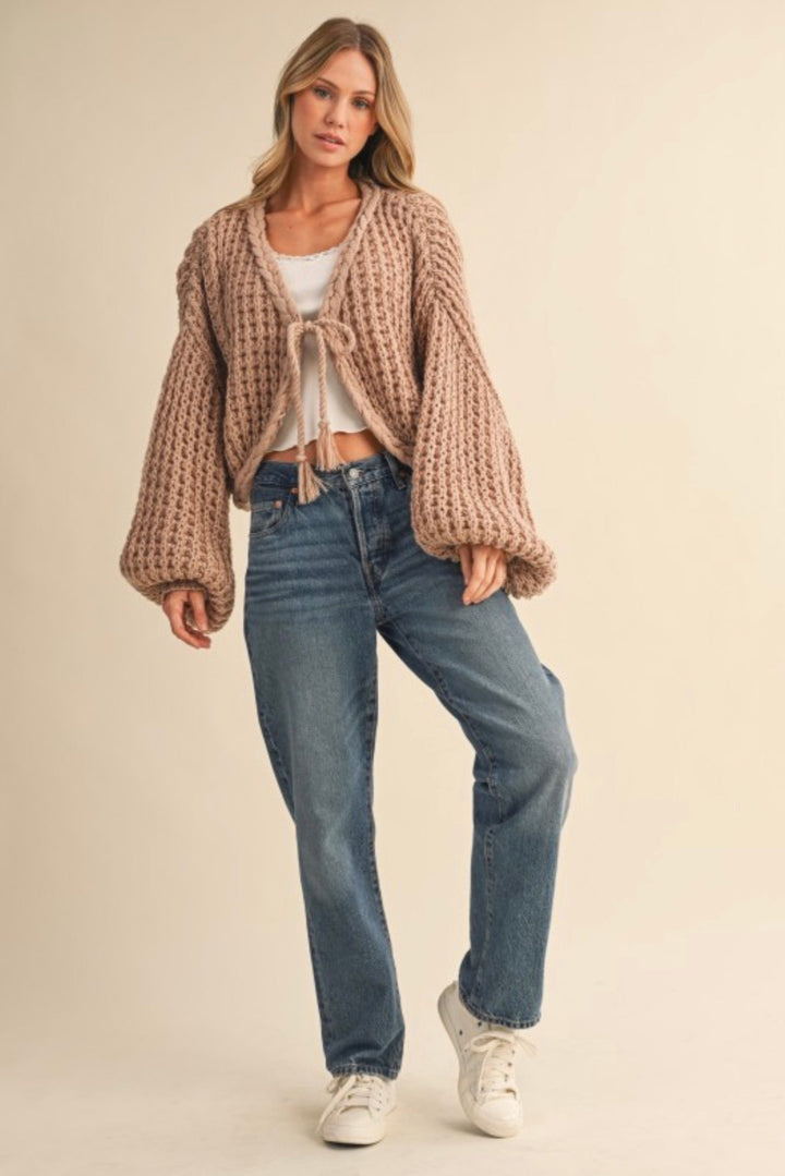 Rachel Knit Bolero Cardigan