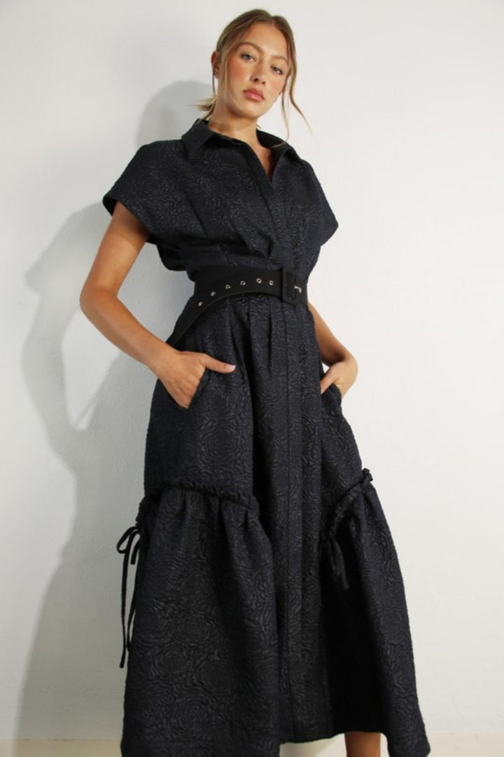 Joslyn Embossed Dress