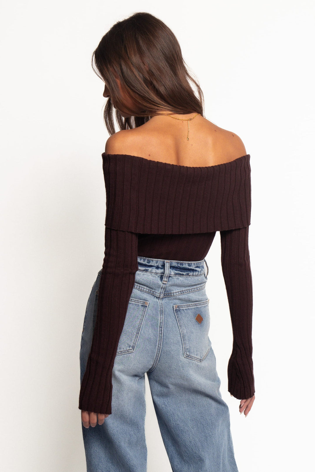 Nora Off Shoulder Knit Top