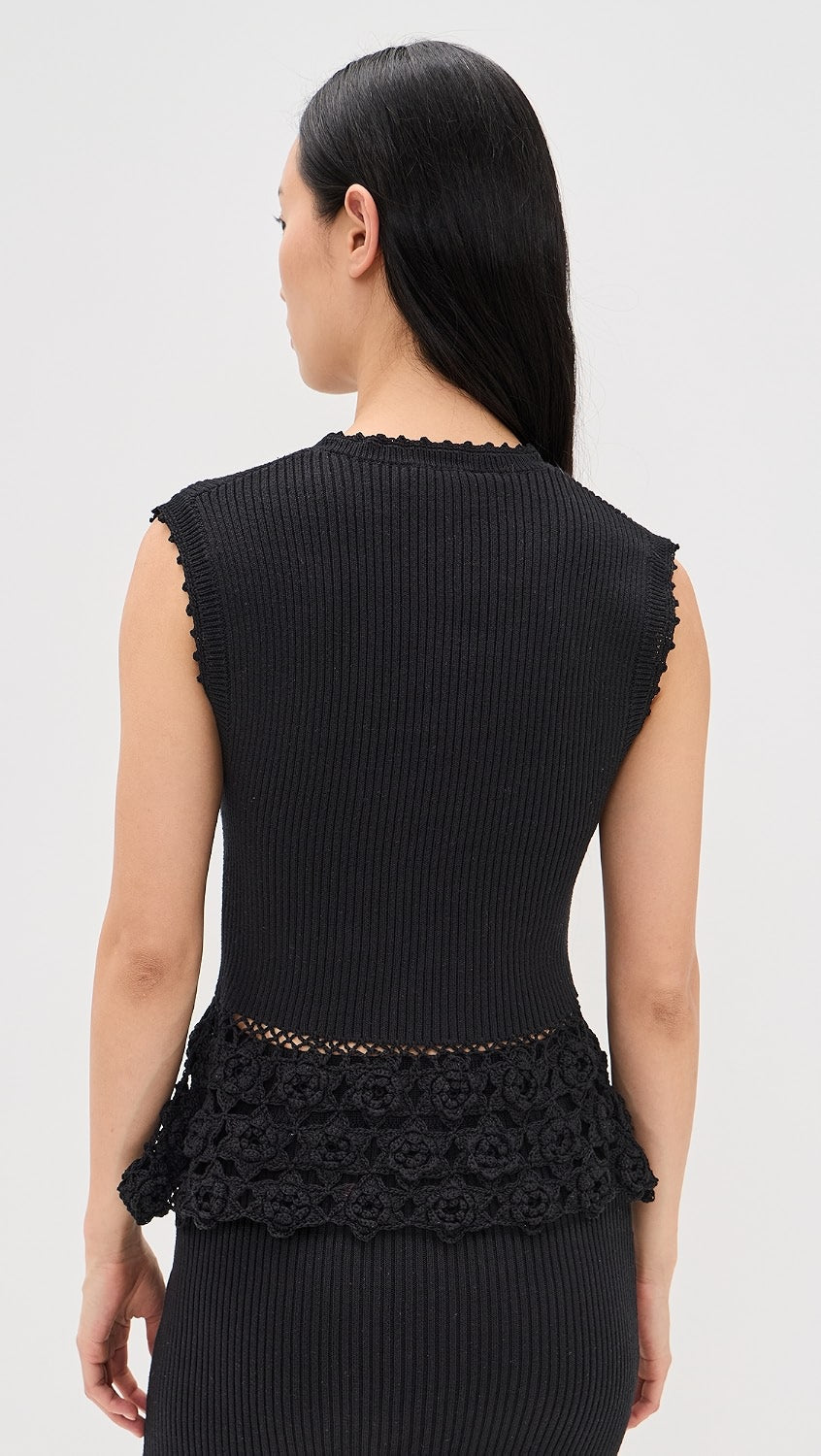 Cloud Nine Crochet Top