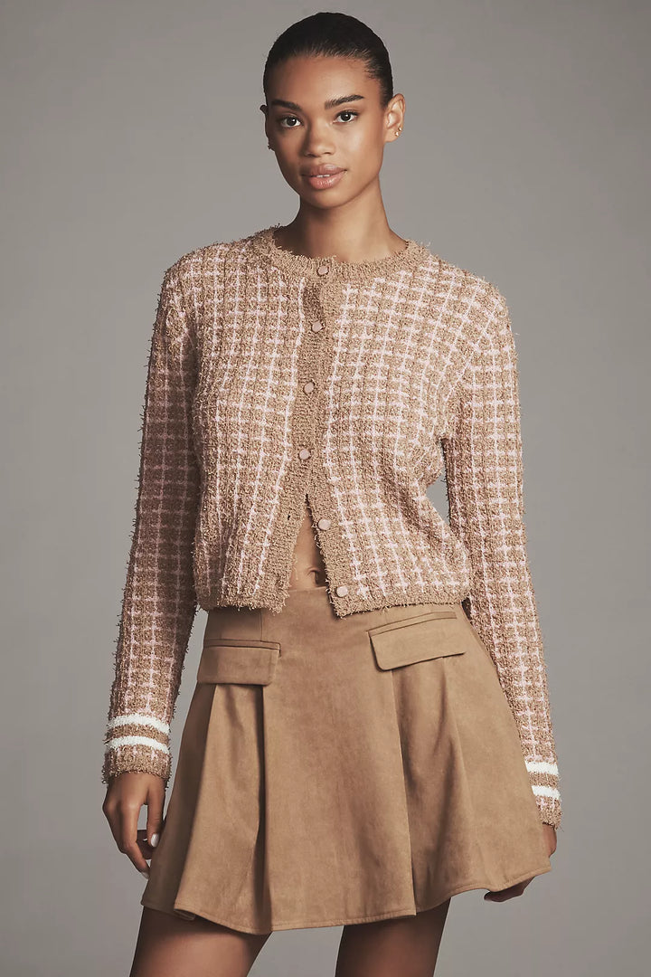 Eclipse Tweed Cardigan Sweater