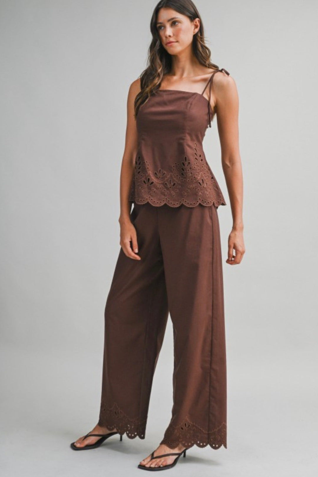 Amaya Embroidered Bottoms