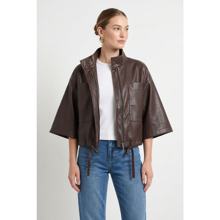 Teo Vegan Leather Jacket