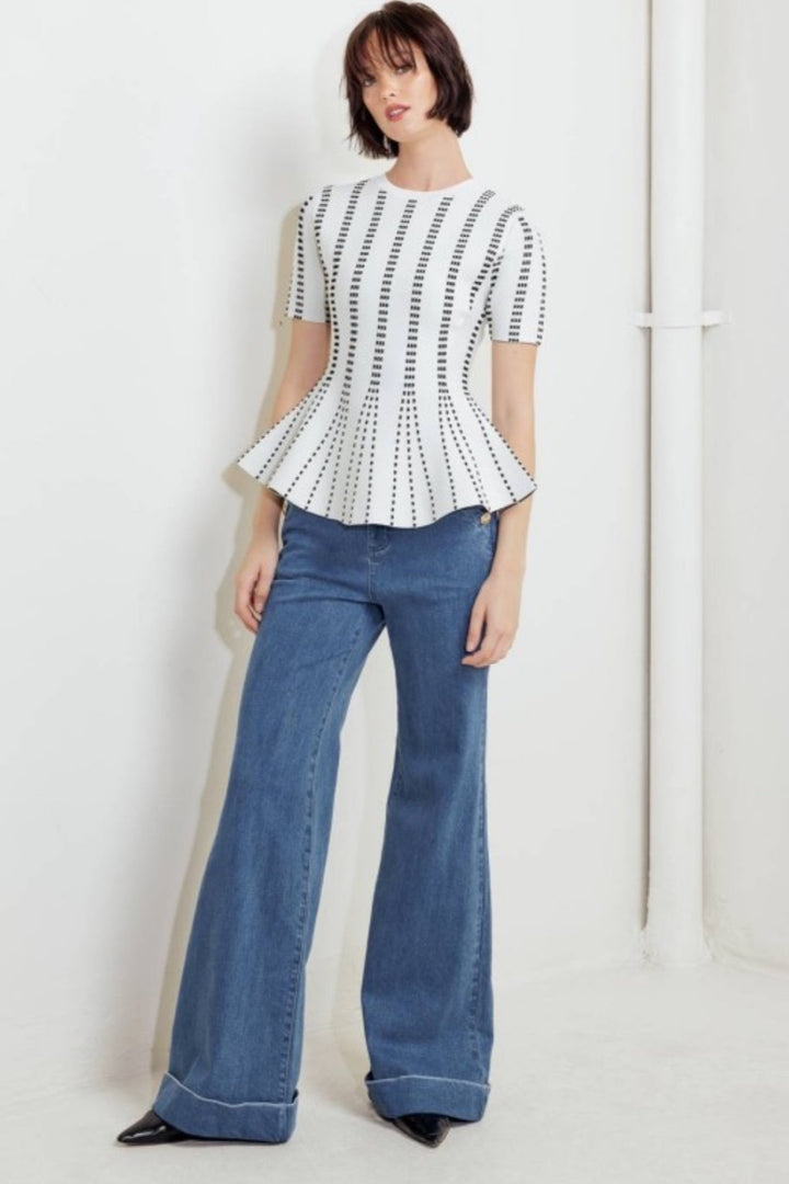 Wistful Peplum Top