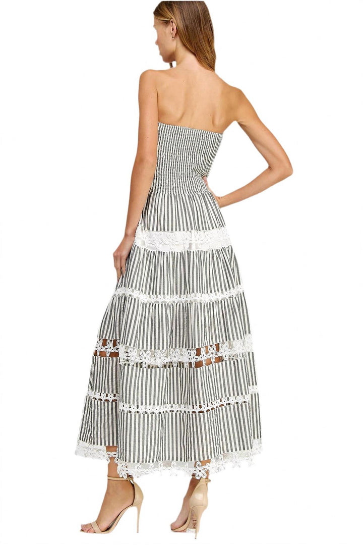 Taylor Eyelet Tube Dress