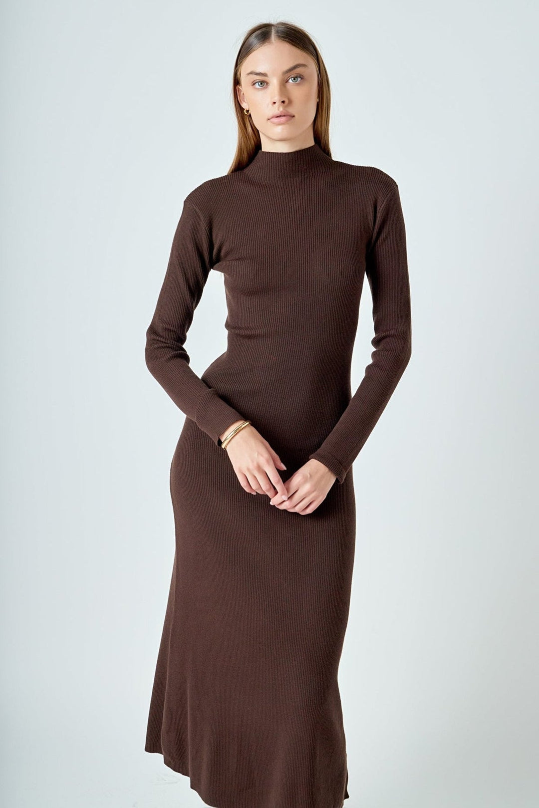 Teddy Rib Knit Dress