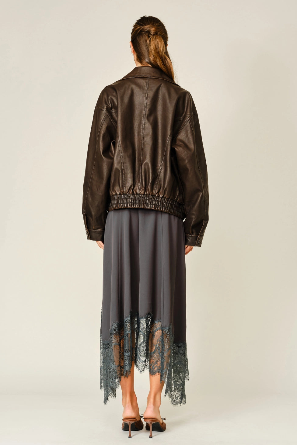 Luxe Vintage Wash Leather Jacket