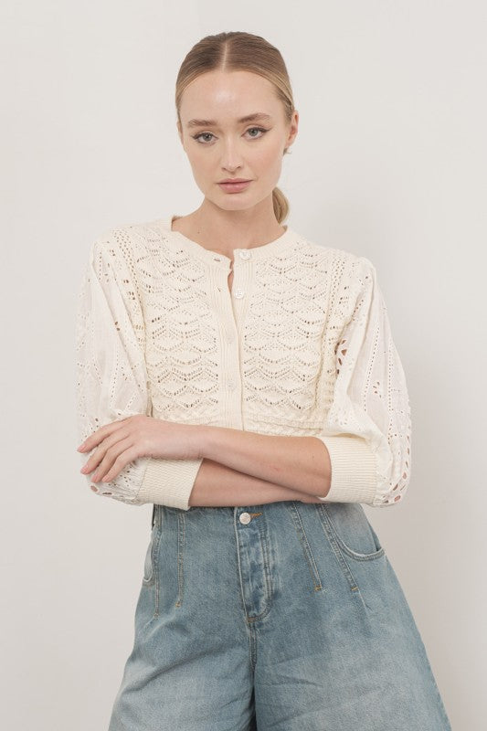 Amber Crochet Cardigan