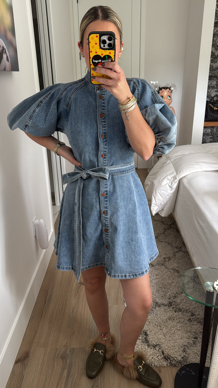 Long Lost Love Denim Dress