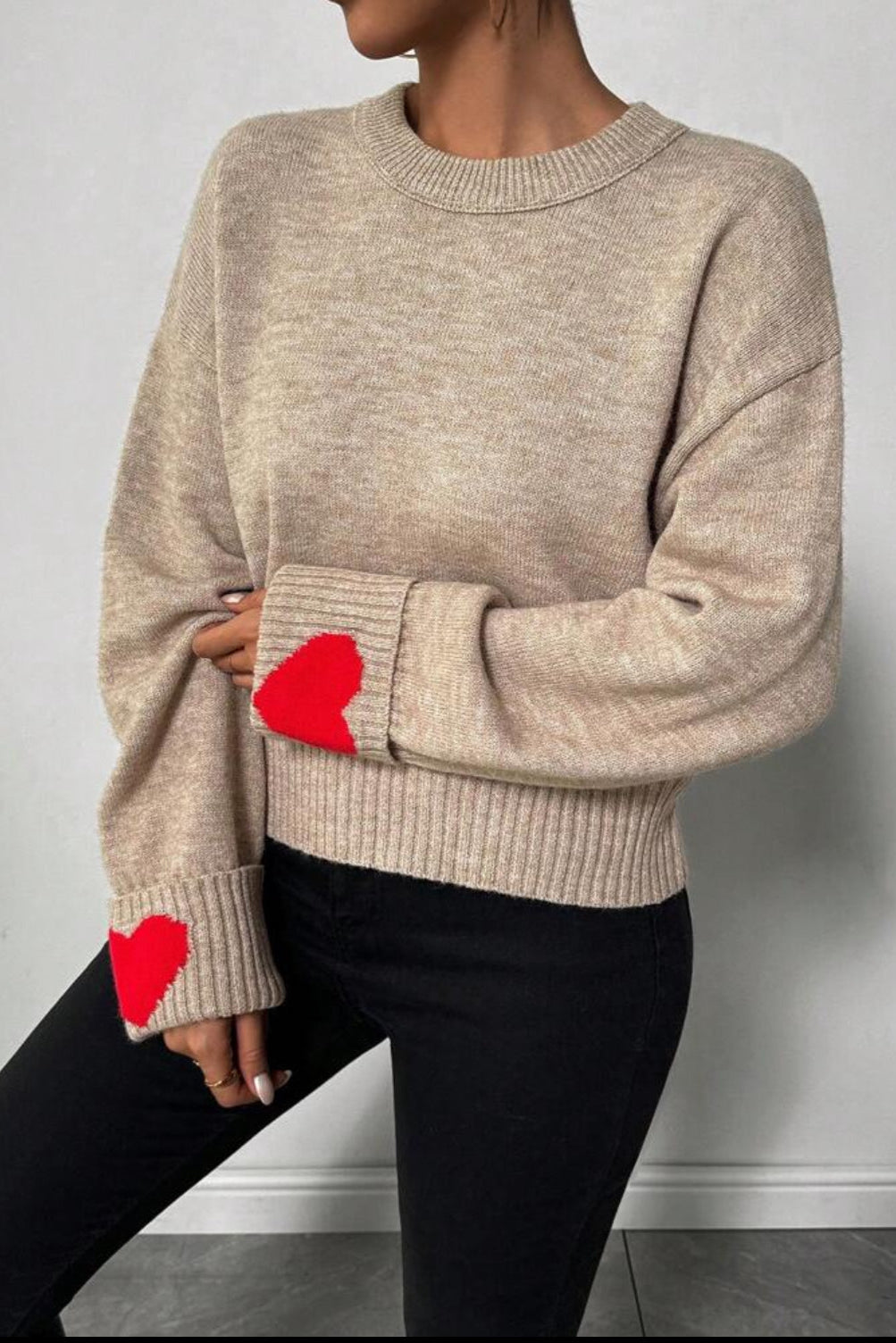 Heart On My Sleeve Sweater