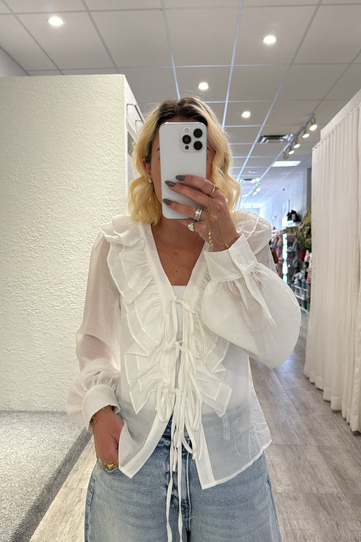 Quinn Ruffle Top