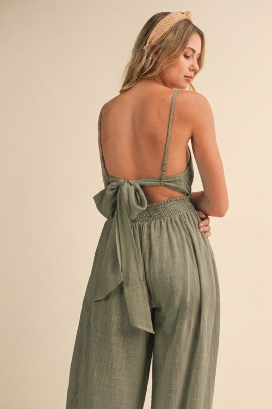 Vienna Gauze Jumpsuit