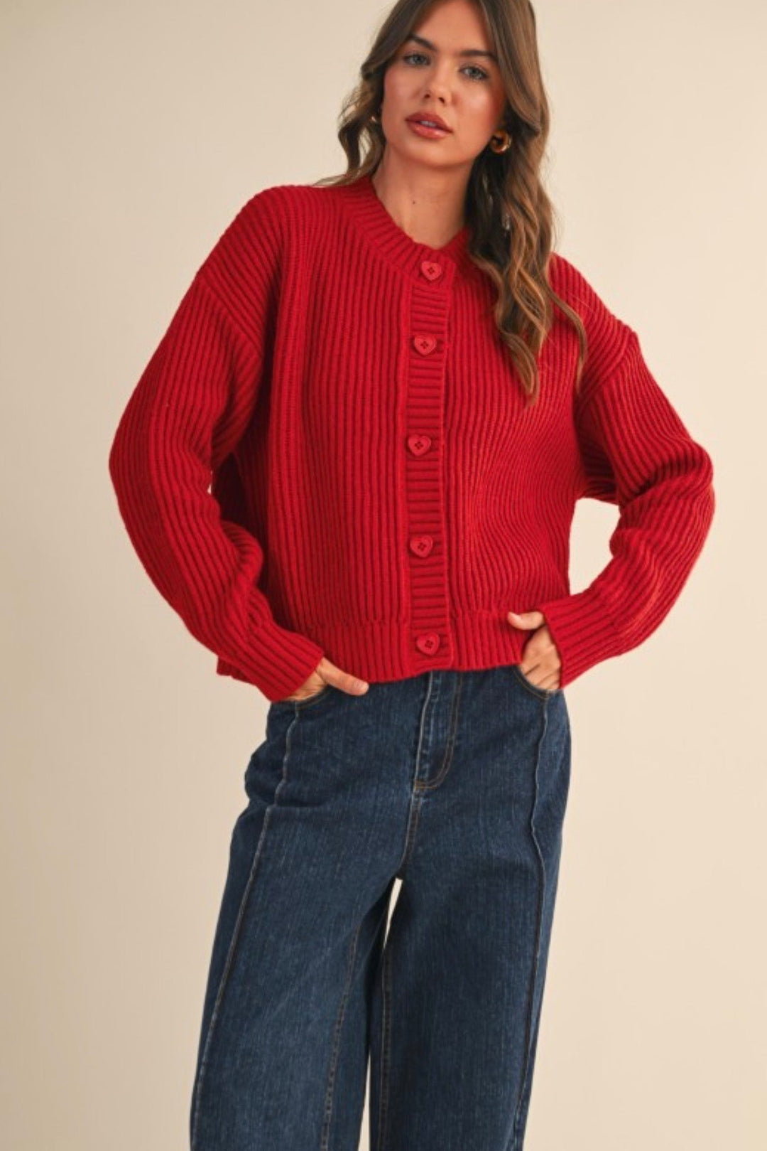 All The Love Button Down Cardigan