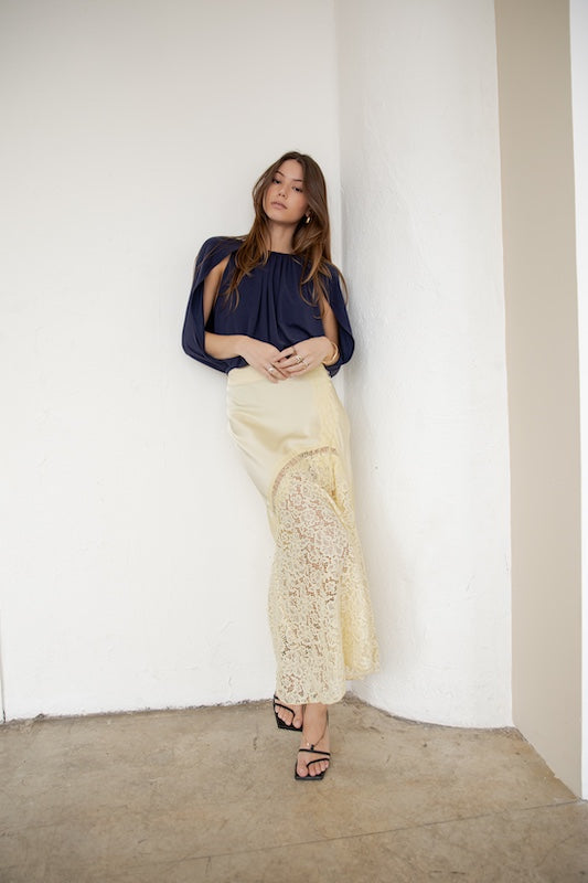 Soft Power Cape Bodice Bodysuit