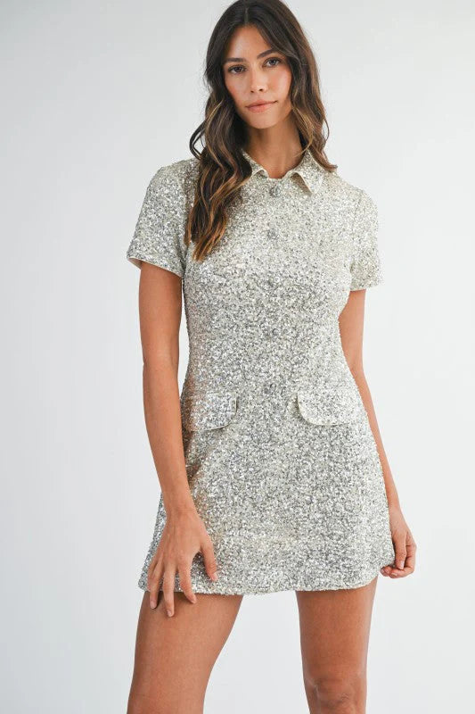 Draven Sequin Mini Dress