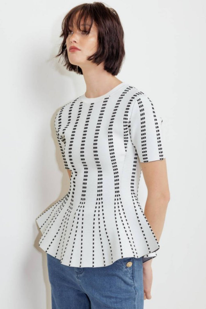 Wistful Peplum Top