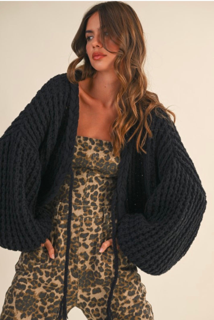Rachel Knit Bolero Cardigan