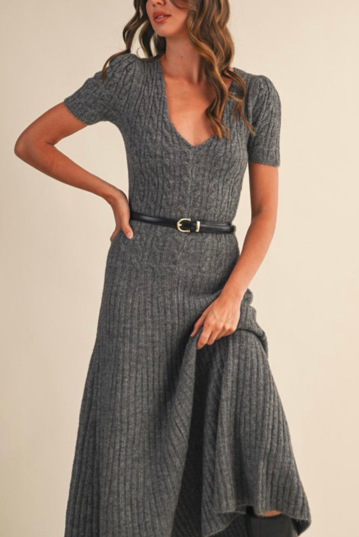 Breezy City Sweater Dress