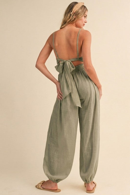 Vienna Gauze Jumpsuit
