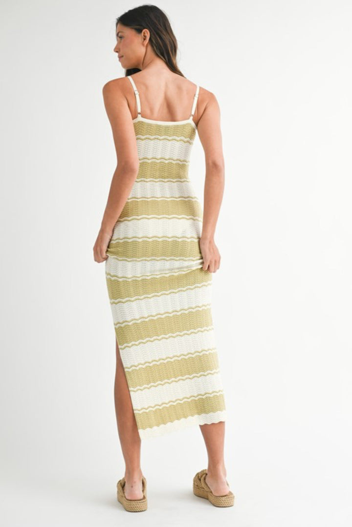 Trudie Cutout Crochet Dress