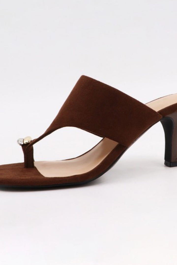 Jay Toe Ring Mule