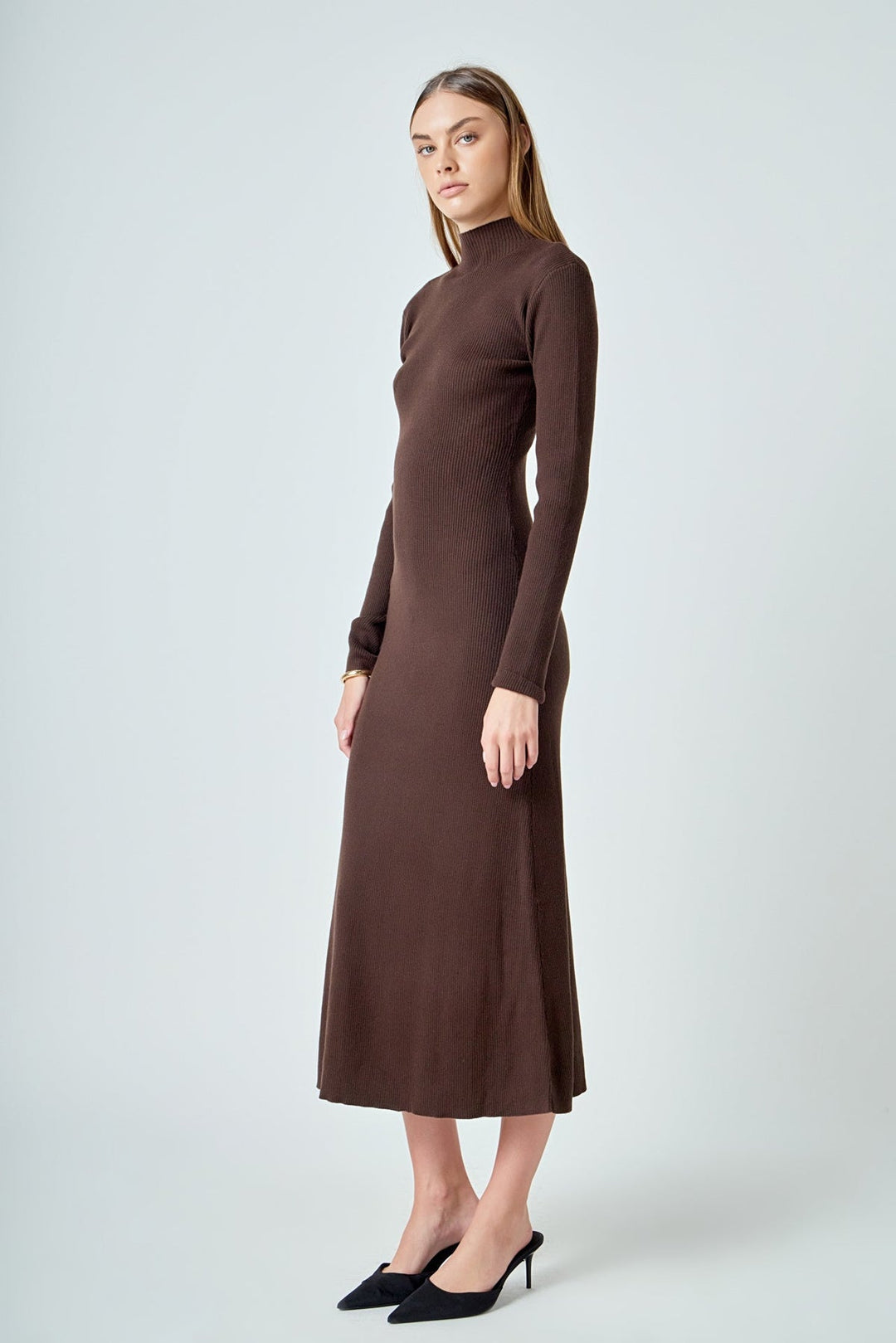 Teddy Rib Knit Dress