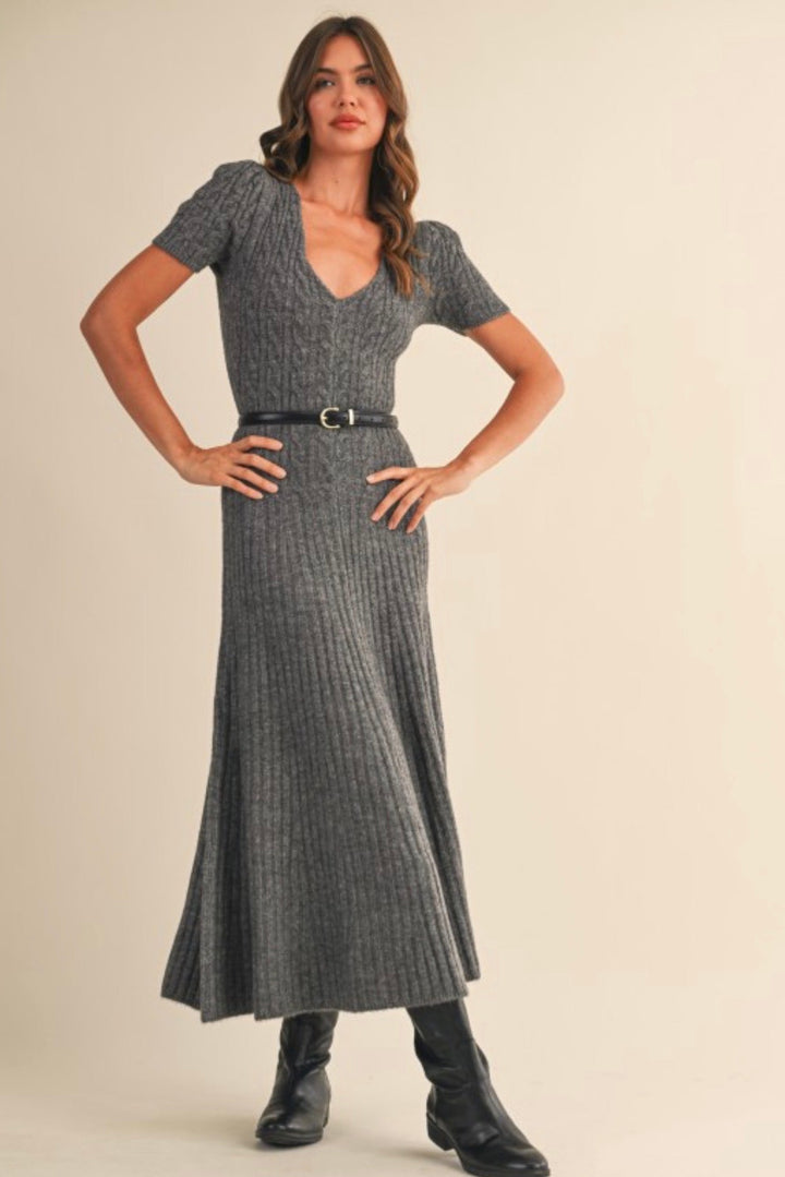 Breezy City Sweater Dress
