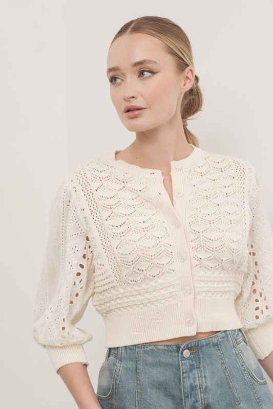 Amber Crochet Cardigan