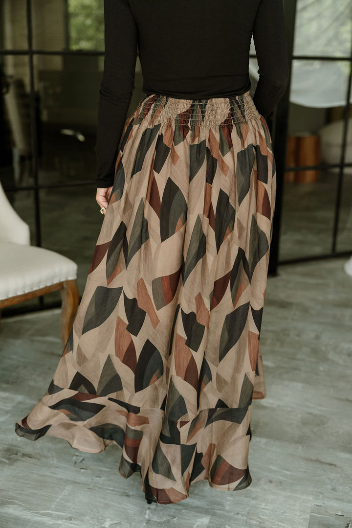 Morrow Midi Ruffle Skirt