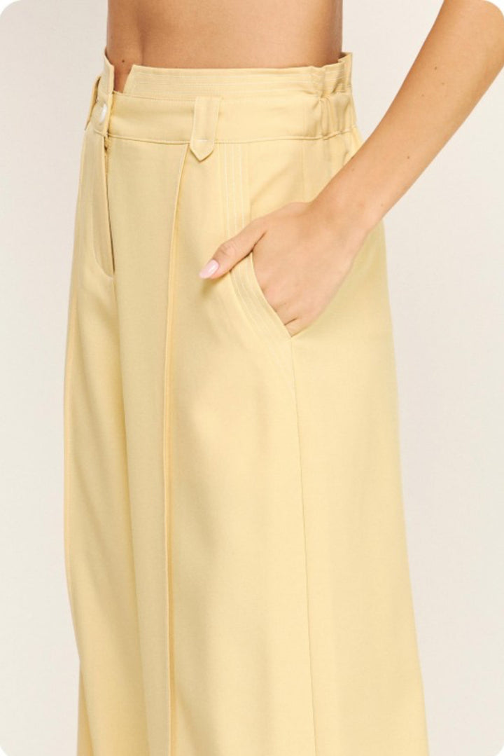 Leila Stitched Trousers