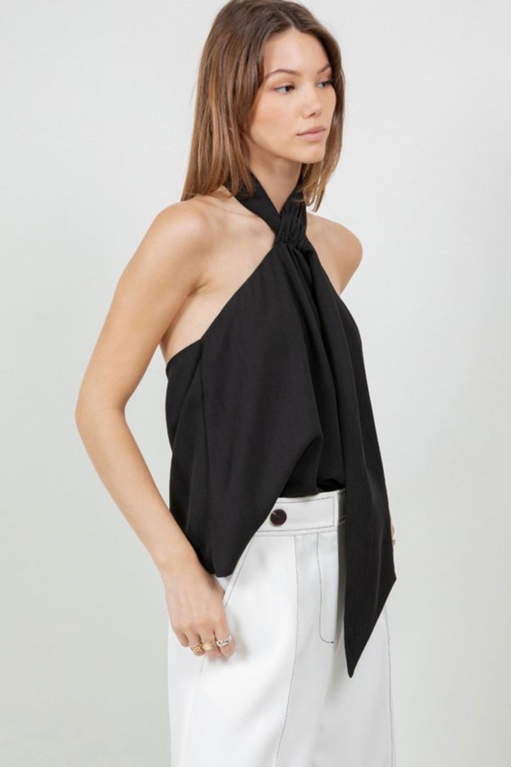 Katya Adjustable Halter Neck Top