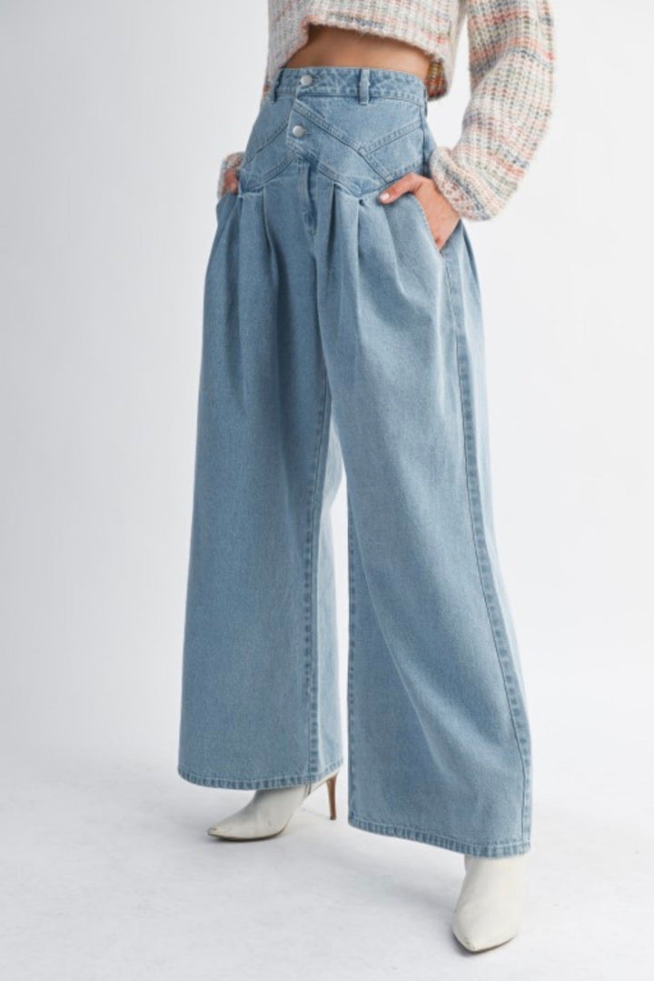 Bloomridge Pintuck Jeans