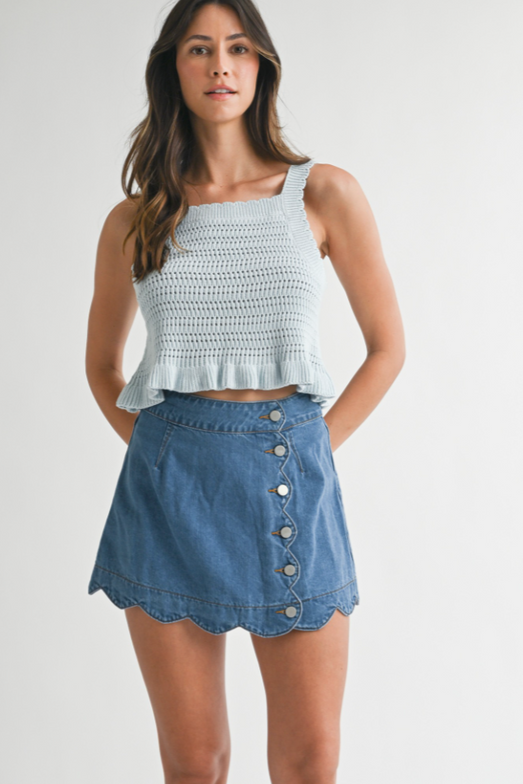 Reversible Crochet Top