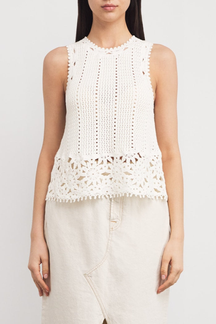 Jolene Crochet Top