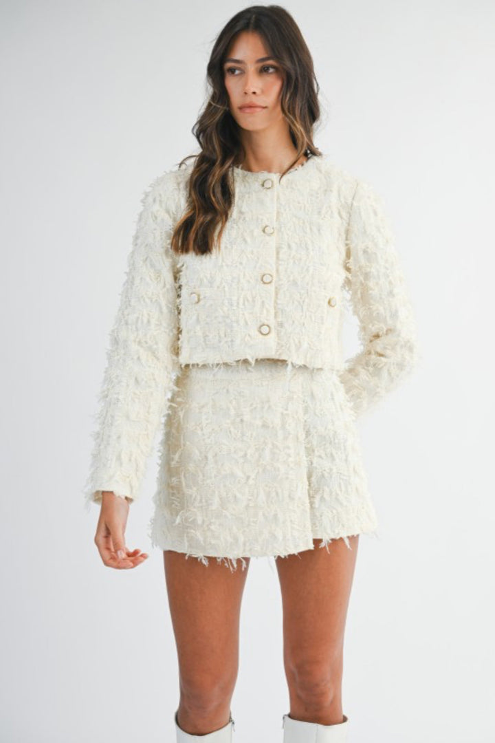 Jayne Textured Tweed Jacket