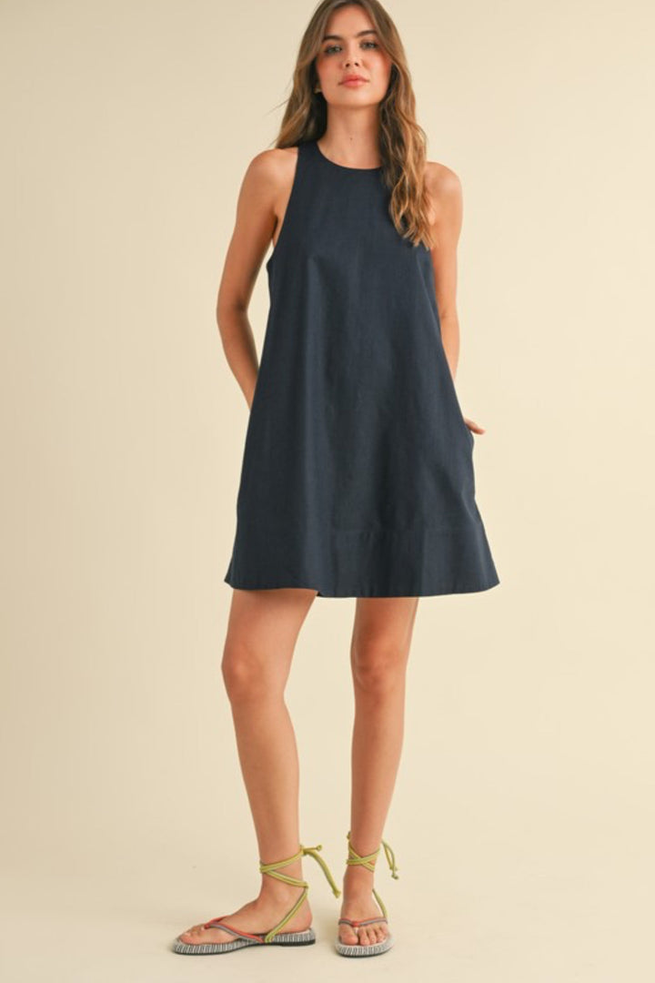 Lush Lotus A Line Dress