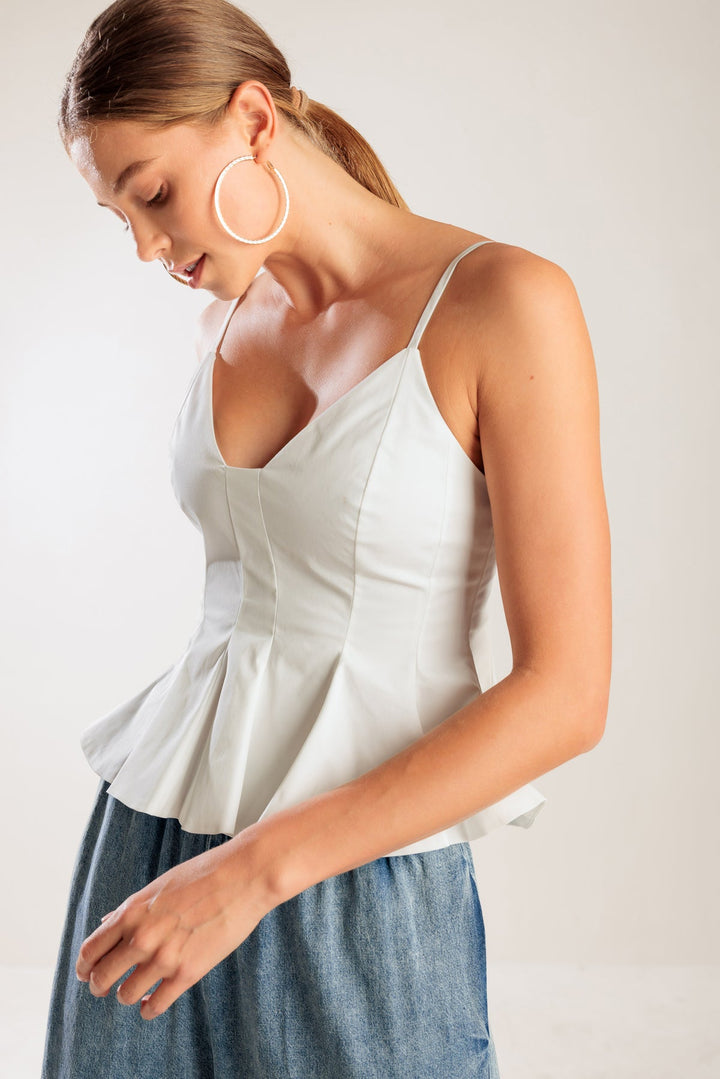 Playful Mood Peplum Top