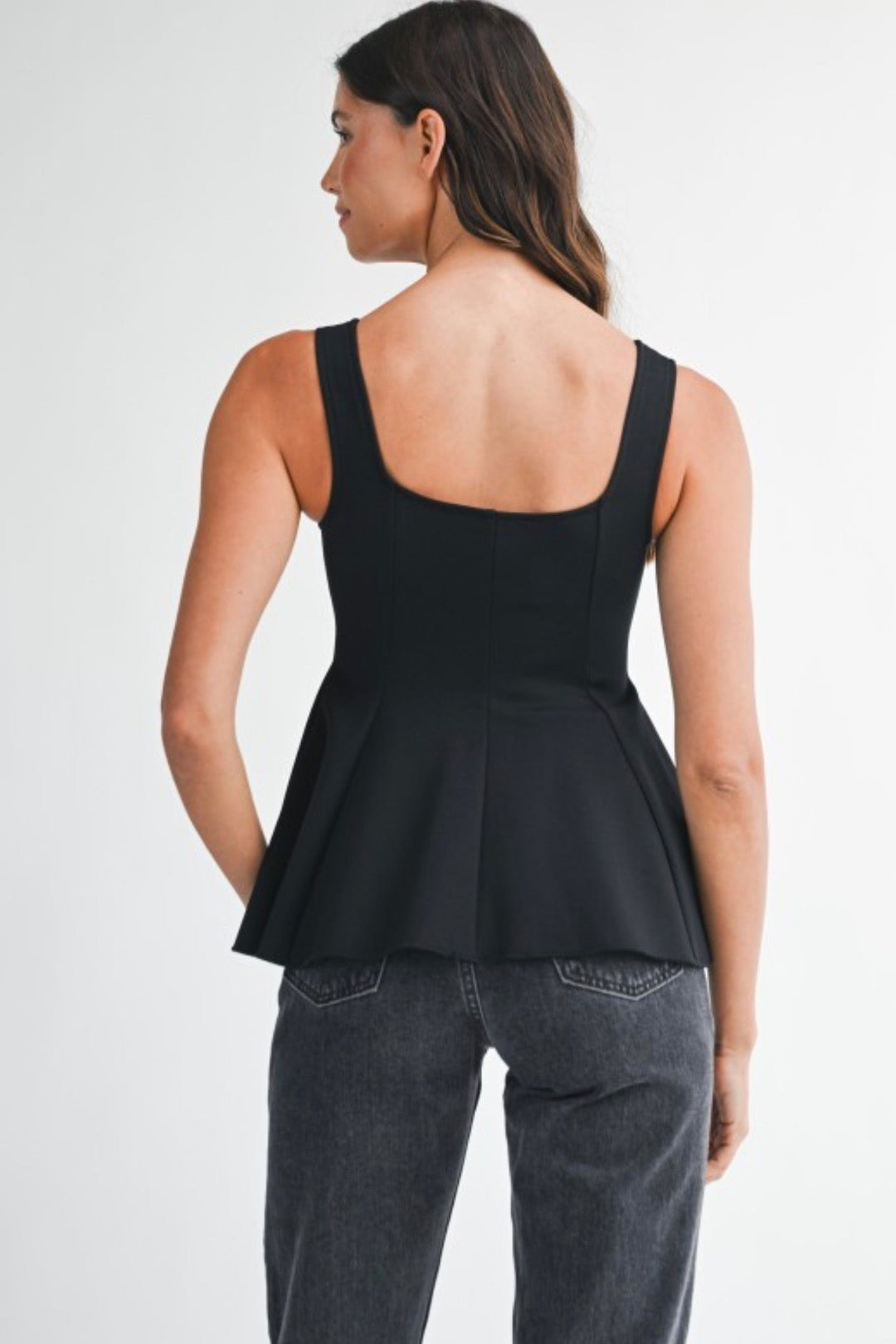 Sweetheart Peplum Top