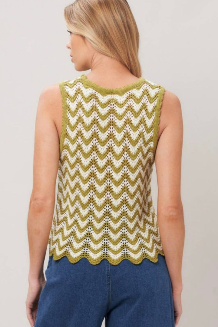 Garden Story Knit Top