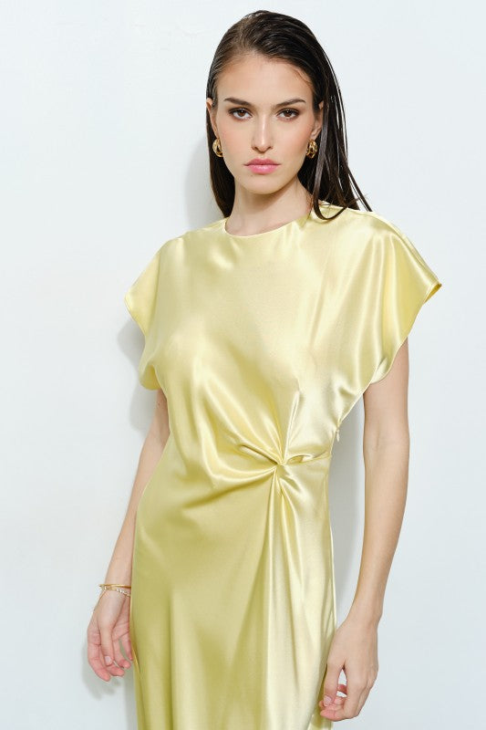 Bree Satin Maxi Dress